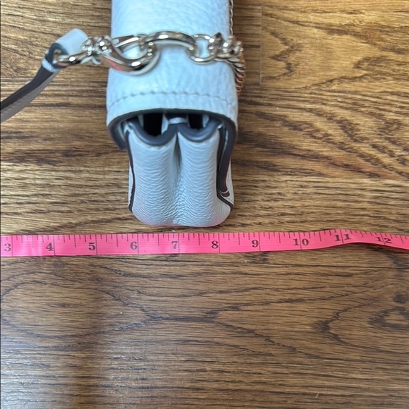 Kate Spade White Leather Chain Shoulder Bag - Picture 7 of 9